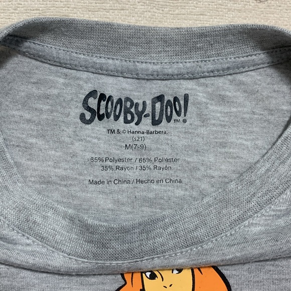 Scooby Doo Short Sleeve Gray Graphic T-shirt size M - Picture 4 of 8